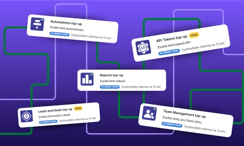 Pipedrive limity a top-ups: Přehled změn od léta 2025